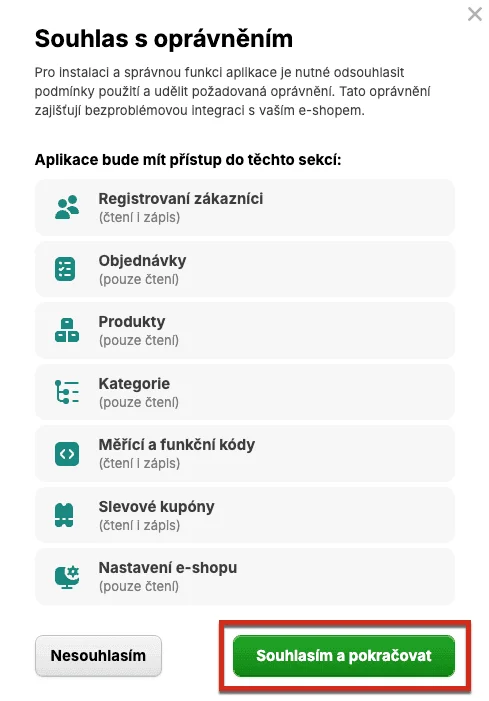 Eshop-rychle aktivace