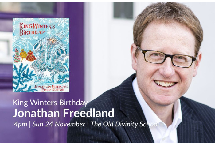 A photograph of Jonathan Freedland looking at camera