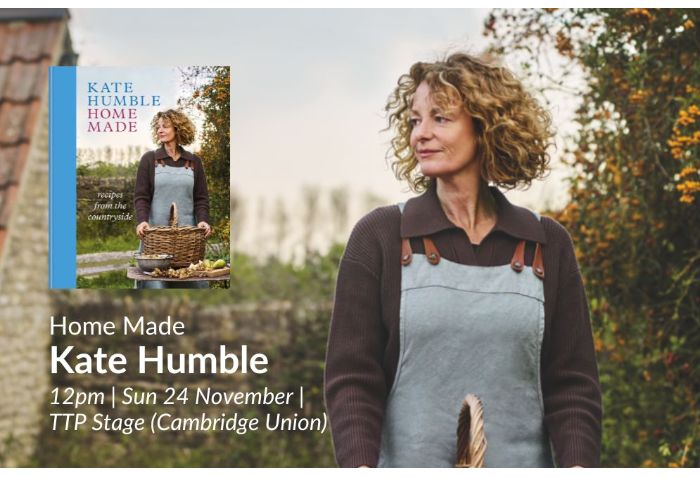 A photograph of Kate Humble looking to the side away from camera